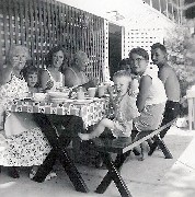 Adelaide Haydock; Ann Bennett; Alice Bennett; Frederick Haydock; Ruth Bennet McDougal Dorrough; John; Haydock; Sandy Haydock; Gordon Bennett; camp